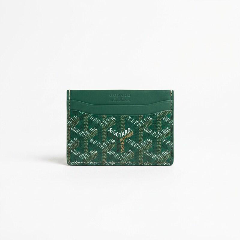 Dark Green Card Holder