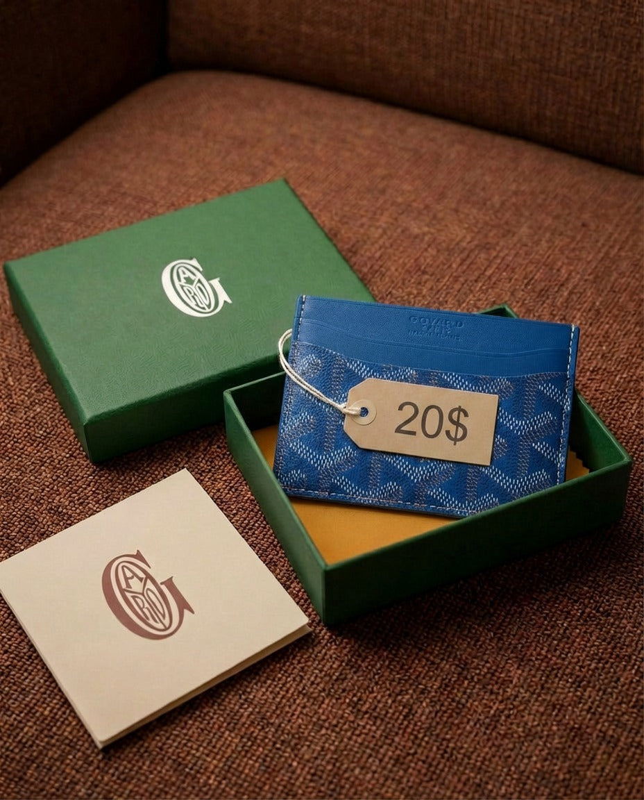 Royal Blue Card Holder