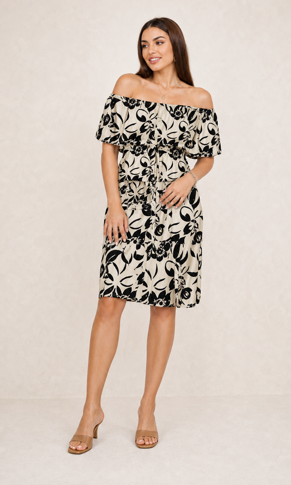 Floral Off-Shoulder Set