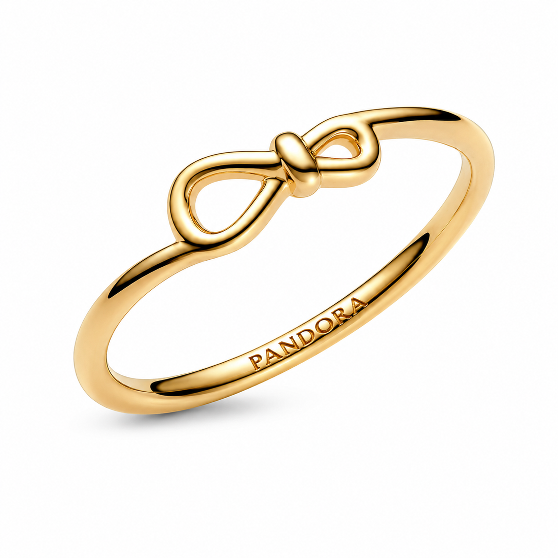 Rose Gold Infinity Knot Ring