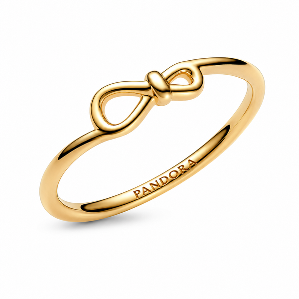Rose Gold Infinity Knot Ring
