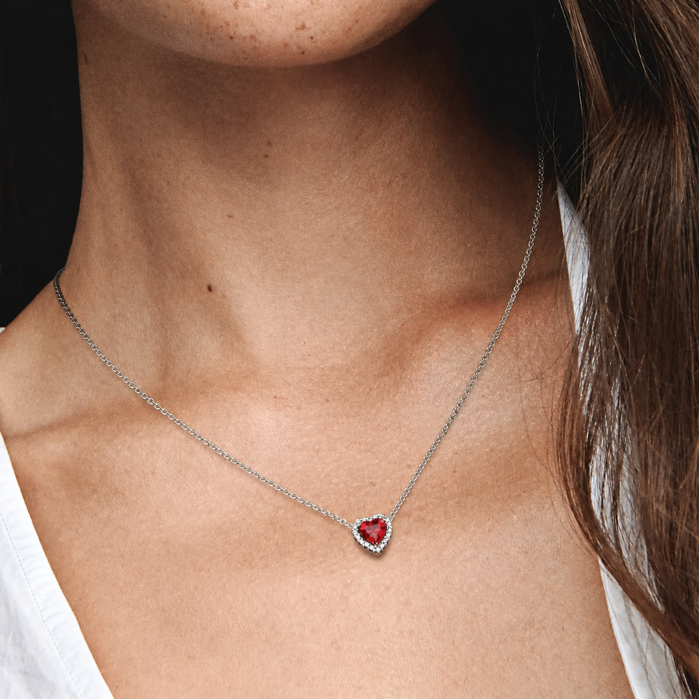 Red Heart Necklace