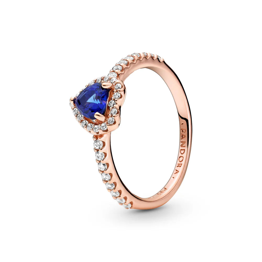 Blue Sapphire Square Ring