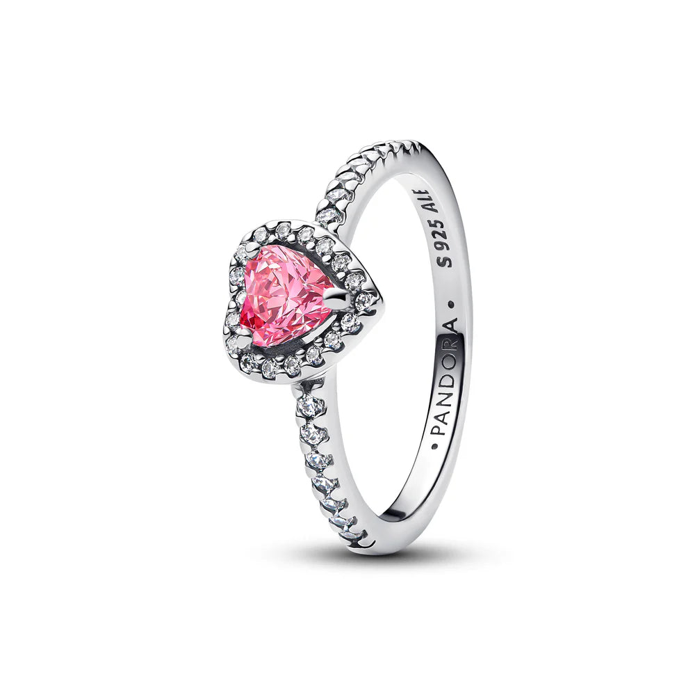 Crystal Pavé Solitaire Ring