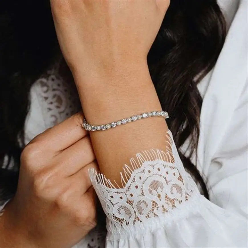 Crystal Tennis Bracelet