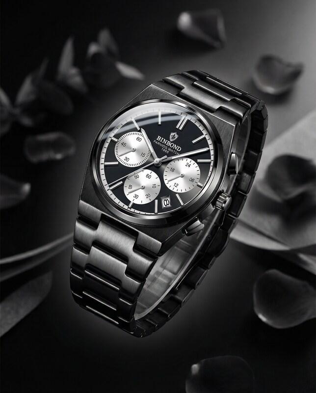 Black Stainless Steel Watch