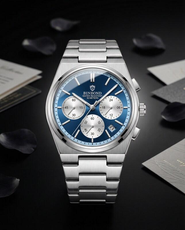 Blue Dial Classic Watch