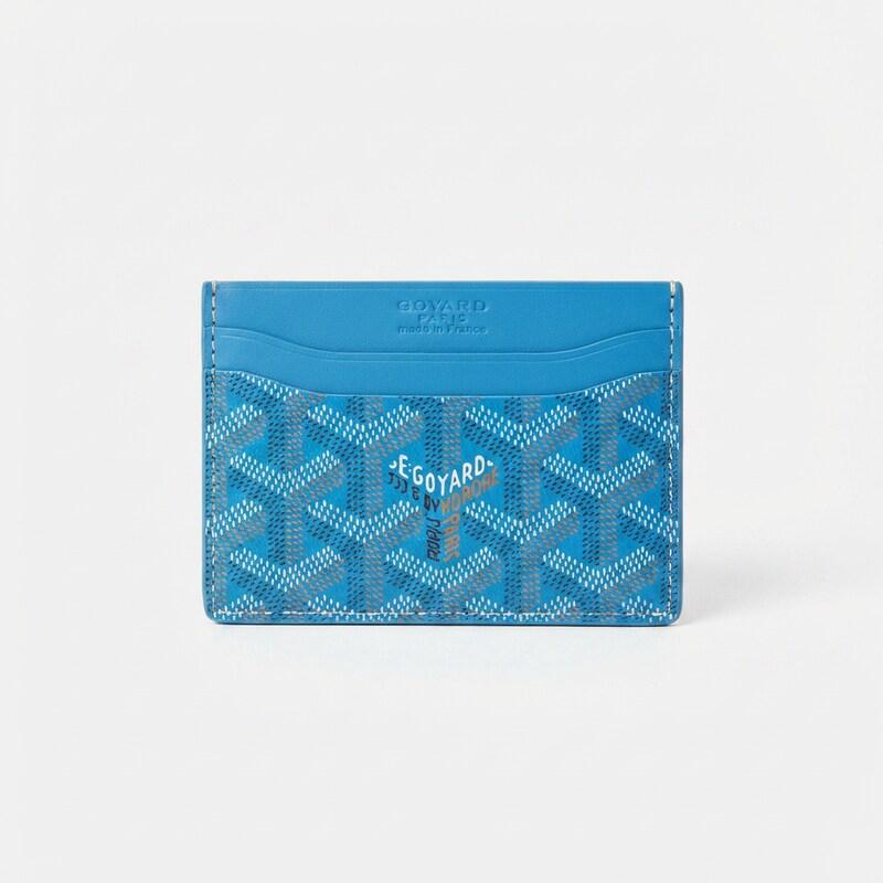 Blue Luxury Card Holder