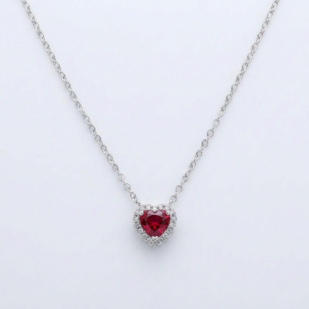 Red Heart Necklace