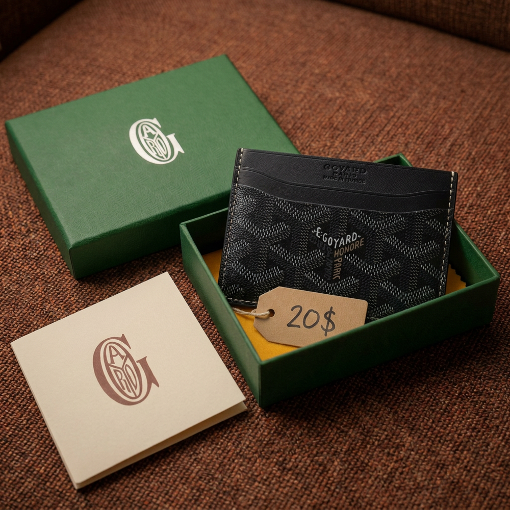 Black Luxury Card Holder
