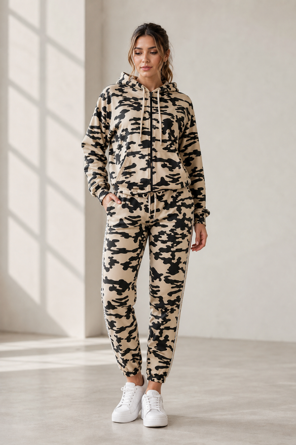 Camo Hoodie & Jogger Set